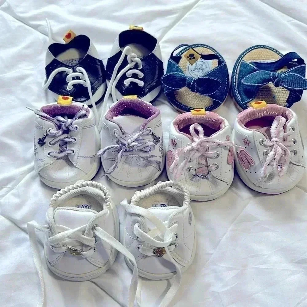 Build a bear doll shoe bundle Skechers sandals saddle shoe